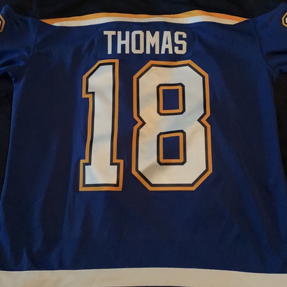 Men's St. Louis Blues Sammy Blais Fanatics Branded Blue Home Breakaway Jersey - Picture 3 of 4